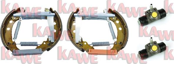 Kawe OEK122 - Brake Shoe Set www.autospares.lv