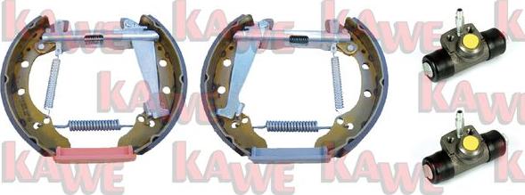 Kawe OEK341 - Brake Shoe Set www.autospares.lv