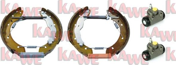 Kawe OEK364 - Brake Shoe Set www.autospares.lv