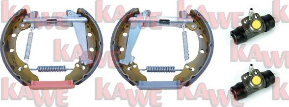 Kawe OEK304 - Brake Shoe Set www.autospares.lv