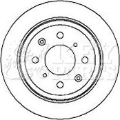 Key Parts KBD4933 - Bremžu diski www.autospares.lv