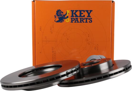 Key Parts KBD4451 - Bremžu diski www.autospares.lv