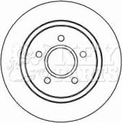 Key Parts KBD4453 - Bremžu diski autospares.lv