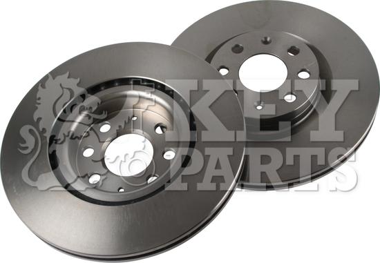 Key Parts KBD4544 - Bremžu diski autospares.lv