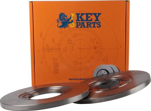 Key Parts KBD4566 - Brake Disc www.autospares.lv