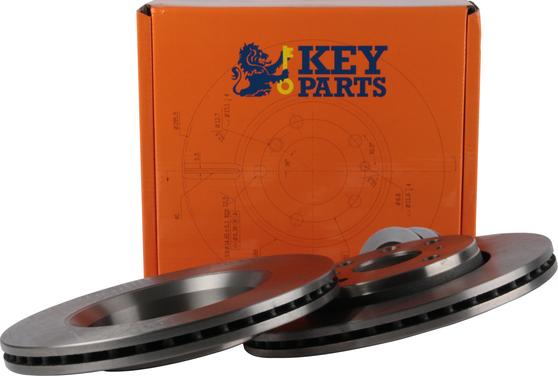 Key Parts KBD4534 - Bremžu diski autospares.lv