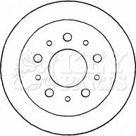 Key Parts KBD4609 - Bremžu diski autospares.lv