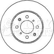 Key Parts KBD4082 - Brake Disc www.autospares.lv