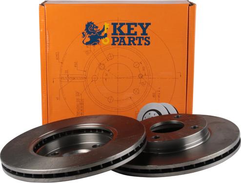 Key Parts KBD4120 - Bremžu diski autospares.lv