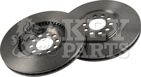 Key Parts KBD4128 - Bremžu diski www.autospares.lv