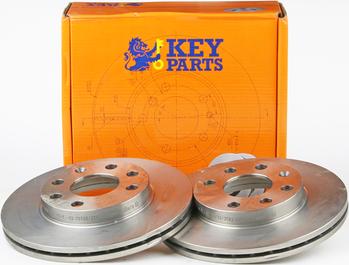 Key Parts KBD4858 - Bremžu diski autospares.lv