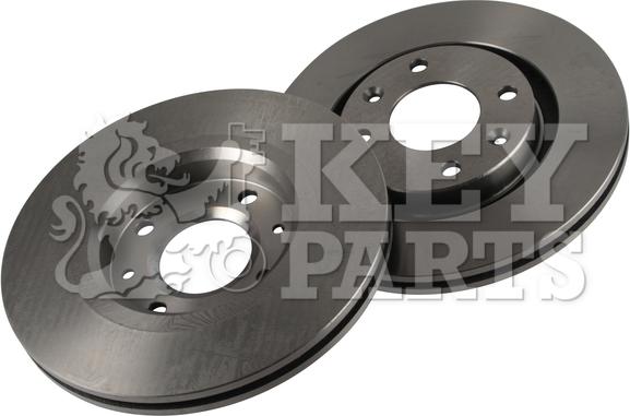 Key Parts KBD4245 - Bremžu diski www.autospares.lv