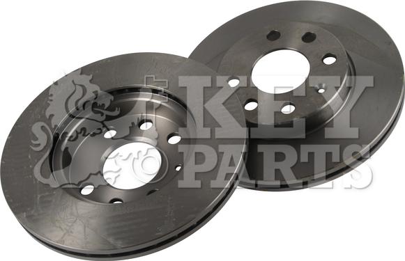 Key Parts KBD4252 - Bremžu diski autospares.lv