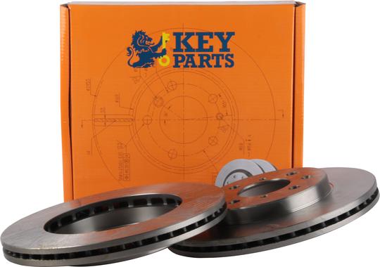 Key Parts KBD4716 - Bremžu diski www.autospares.lv