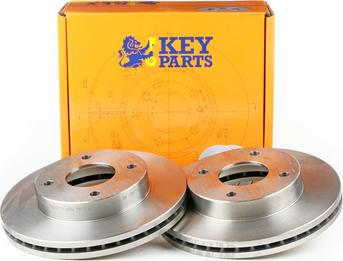 Key Parts KBD5214 - Bremžu diski autospares.lv