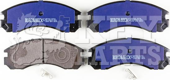 Key Parts KBP1565 - Тормозные колодки, дисковые, комплект www.autospares.lv