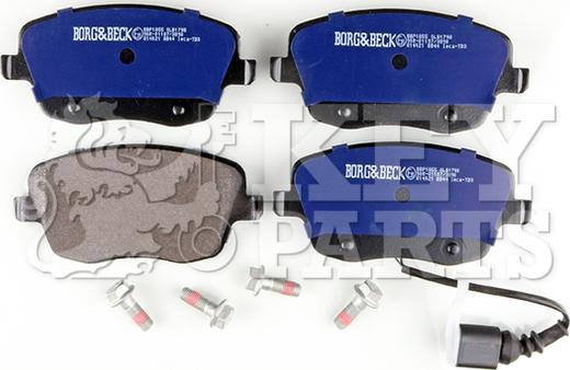 Key Parts KBP1855 - Bremžu uzliku kompl., Disku bremzes autospares.lv