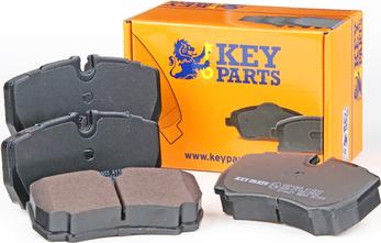 Key Parts KBP1863 - Bremžu uzliku kompl., Disku bremzes autospares.lv