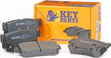 Key Parts KBP1790 - Тормозные колодки, дисковые, комплект www.autospares.lv