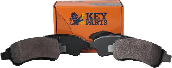 Key Parts KBP1703 - Тормозные колодки, дисковые, комплект www.autospares.lv