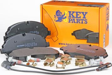 Key Parts KBP2514 - Bremžu uzliku kompl., Disku bremzes autospares.lv