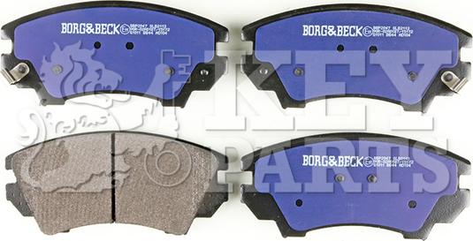 Key Parts KBP2047 - Brake Pad Set, disc brake www.autospares.lv