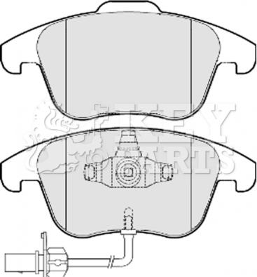 BENDIX 573258B - Тормозные колодки, дисковые, комплект www.autospares.lv