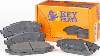 Key Parts KBP2004 - Brake Pad Set, disc brake www.autospares.lv