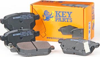 Key Parts KBP2070 - Bremžu uzliku kompl., Disku bremzes autospares.lv