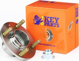 Key Parts KWB537 - Подшипник ступицы колеса, комплект www.autospares.lv