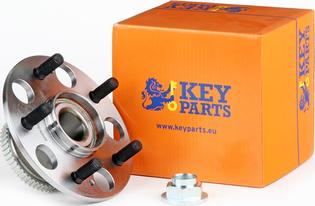 Key Parts KWB1024 - Подшипник ступицы колеса, комплект www.autospares.lv