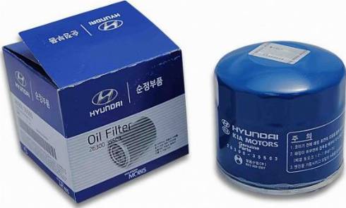 KIA 2630035503 - Oil Filter www.autospares.lv