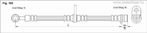 KK95KFT FT5152 - Bremžu šļūtene www.autospares.lv