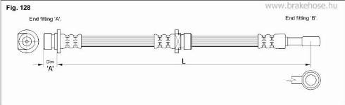 KK95KFT FT5150 - Bremžu šļūtene www.autospares.lv