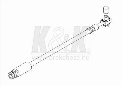 KK95KFT FT1827 - Bremžu šļūtene www.autospares.lv