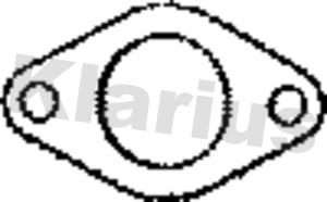 Klarius 410485 - Blīve, Izplūdes caurule www.autospares.lv