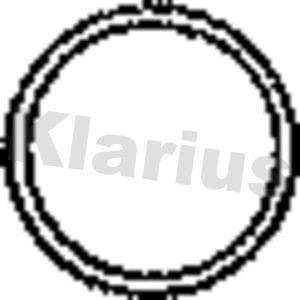 Klarius 410662 - Blīve, Izplūdes caurule www.autospares.lv