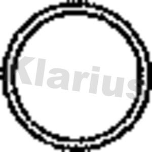 Klarius 410157 - Blīve, Izplūdes caurule www.autospares.lv