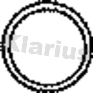 Klarius 410164 - Blīve, Izplūdes caurule www.autospares.lv