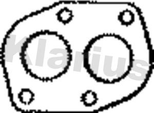 Klarius 410127 - Blīve, Izplūdes caurule www.autospares.lv