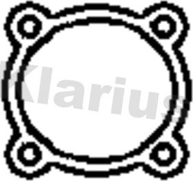 Klarius 410855 - Gasket, exhaust pipe www.autospares.lv