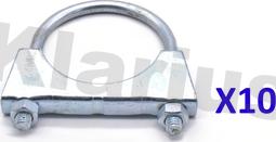 Klarius 430207 - Pipe Connector, exhaust system www.autospares.lv