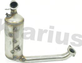 Klarius 390430 - Сажевый / частичный фильтр, система выхлопа ОГ www.autospares.lv