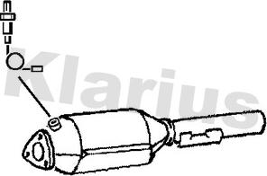 Klarius 311117 - Katalizators www.autospares.lv