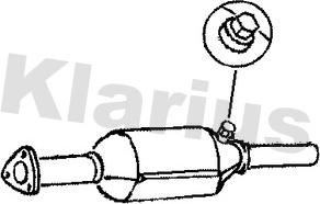 Klarius 311174 - Katalizators www.autospares.lv