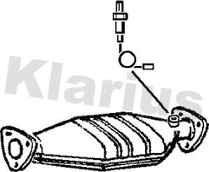 Klarius 311356 - Katalizators www.autospares.lv