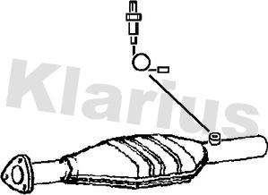 Klarius 311757 - Katalizators www.autospares.lv