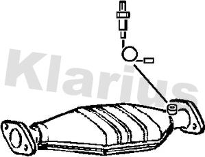 Klarius 311717 - Katalizators autospares.lv