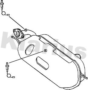 Klarius 312066 - Катализатор www.autospares.lv