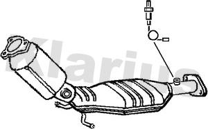 Klarius 312862 - Katalizators autospares.lv